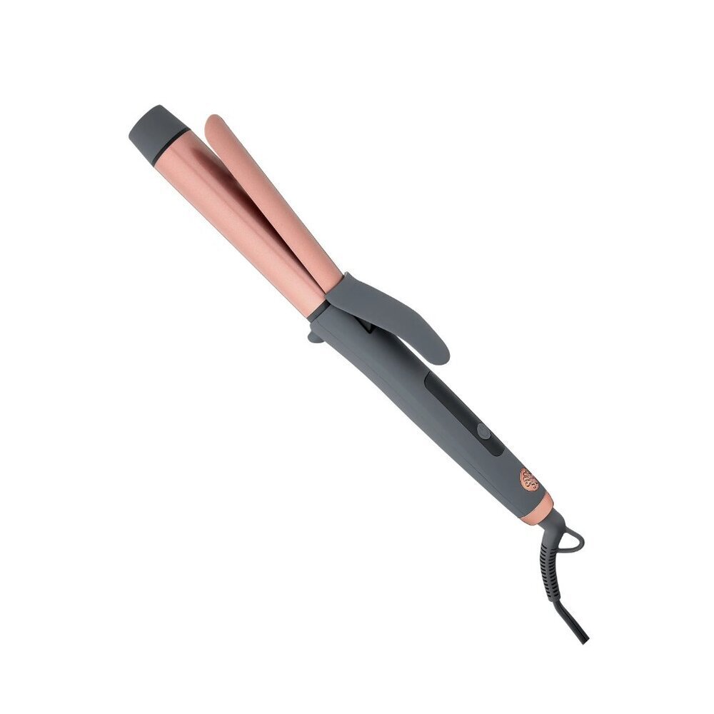 Hairitage 1.25 Inch Ceramic Curling Iron for Medium to Long Hair, Dual Voltage